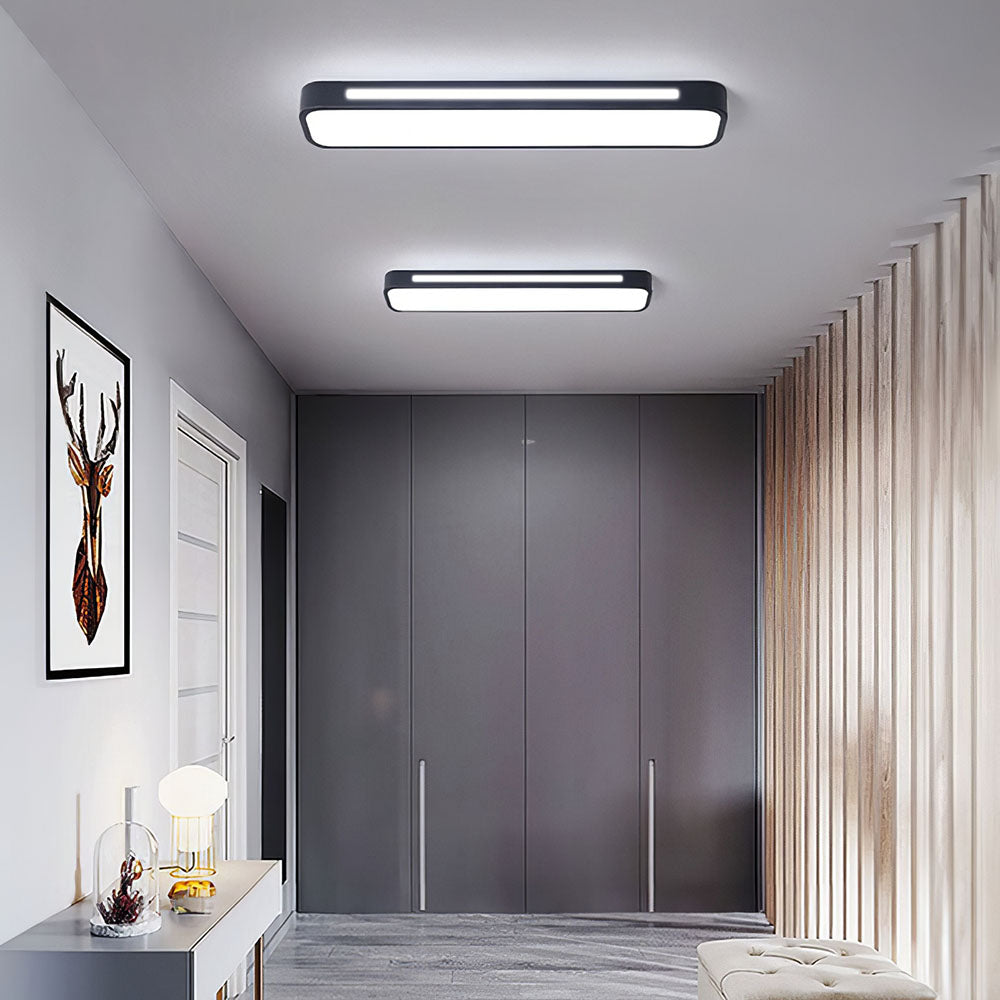 Nordische minimalistische lange LED-Deckenleuchte