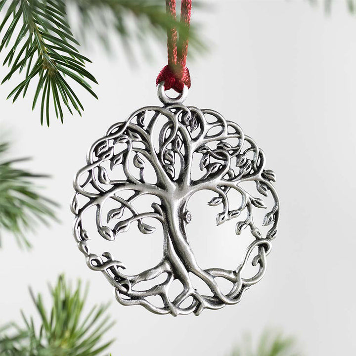 Weihnachtsdekoration aus massivem Zinn
