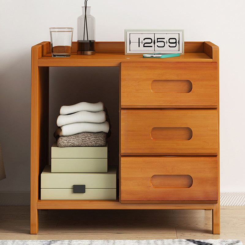 Sandsberg | BambooLux Nachttisch | Minimalistisches Bambus-Design | 1-2 Schubladen | Nachhaltig & Funktional für das Schlafzimmer