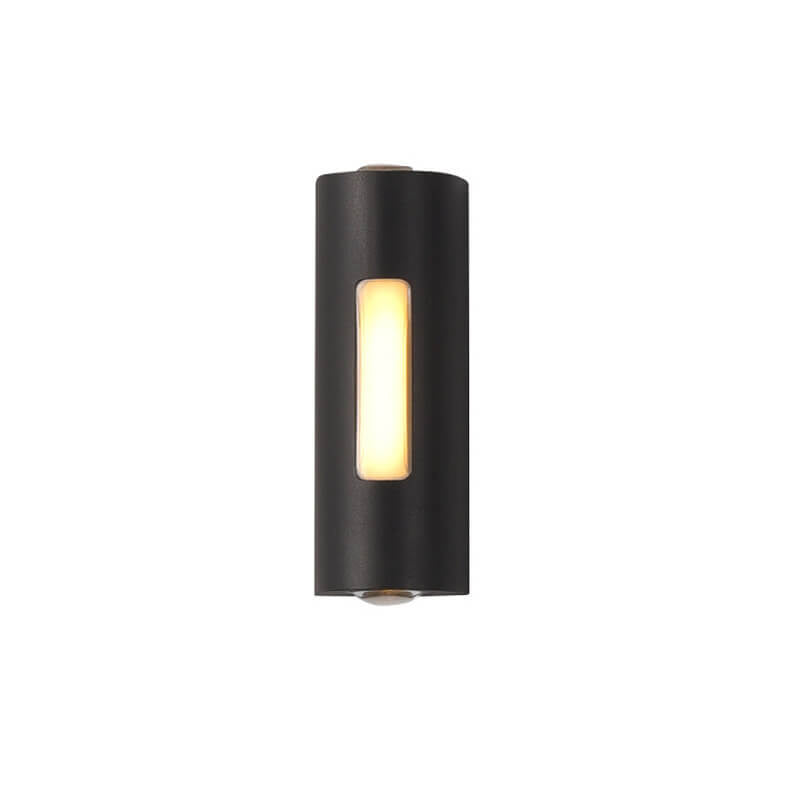 Moderner minimalistischer zylindrischer Design-LED-Außen-Wandleuchte Deko-Lampe | Karnz