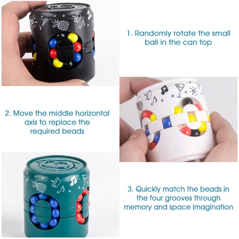 4D Space Linkage Fidget Spinner Karnz