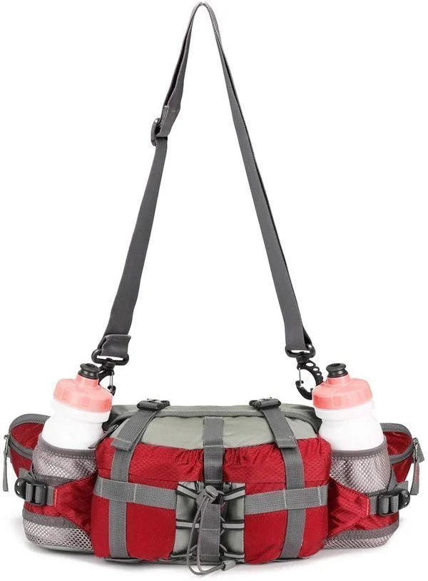 Sandsberg | Outdoor-Gürteltasche | Ultraleichtes Multi-Fach-Design | Mehrere Farben