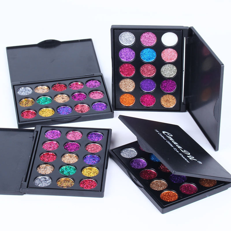 Glitzer-Lidschattenpalette