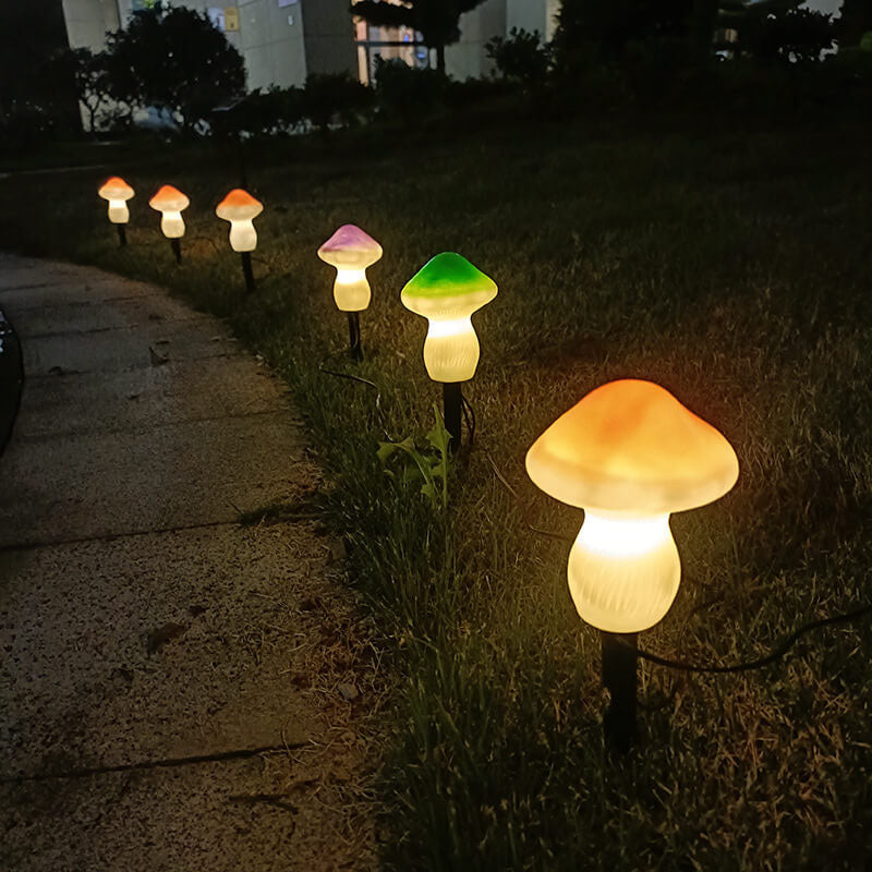 Solar Outdoor Pilzform LED Gartenrasen Bodeneinbau Landschaftslicht | Karnz