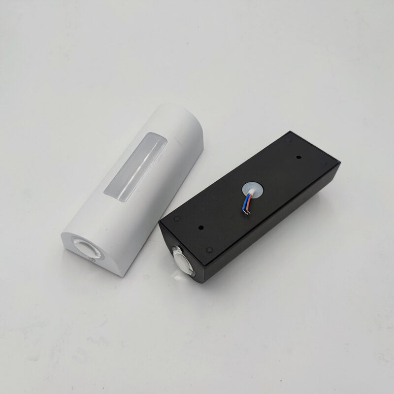 Moderner minimalistischer zylindrischer Design-LED-Außen-Wandleuchte Deko-Lampe | Karnz