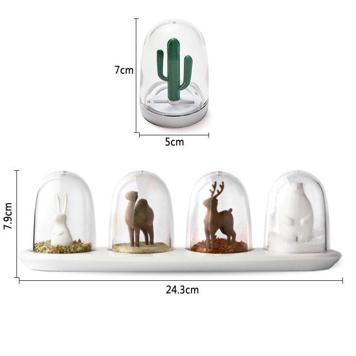Tempus - Ornament Kuppel Salz- und Pfefferstreuer | Karnz