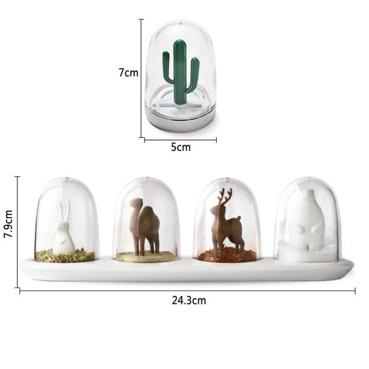Tempus - Ornament Kuppel Salz- und Pfefferstreuer | Karnz
