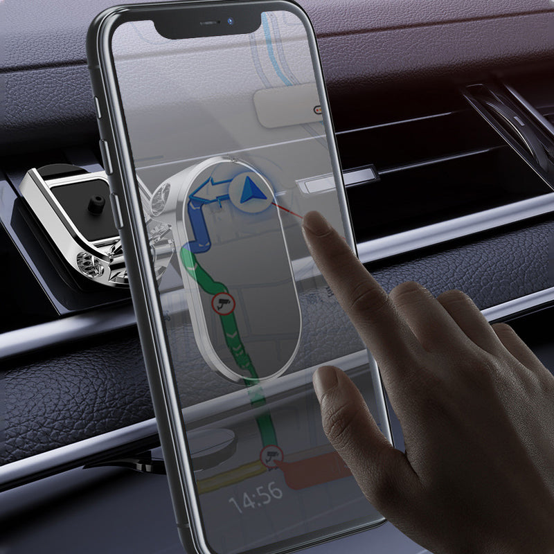Klappbarer Auto-Handyhalter aus Metall