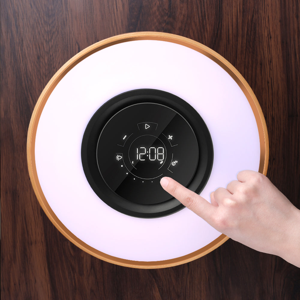 LumeCharge - Minimalistische LED Tischlampe mit kabelloser Ladung | Karnz