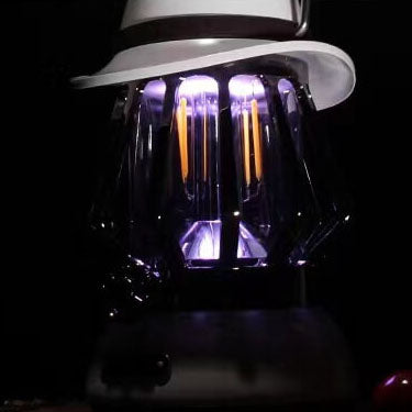 Moderne Tragbare Metalltextur Camping LED Außenbeleuchtung | Karnz