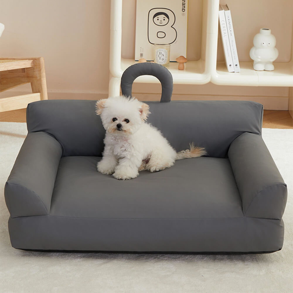 Erhöhtes Haustier-Sofa-Bett Stilvolles Wasserdicht Ergonomischer Komfort | Karnz