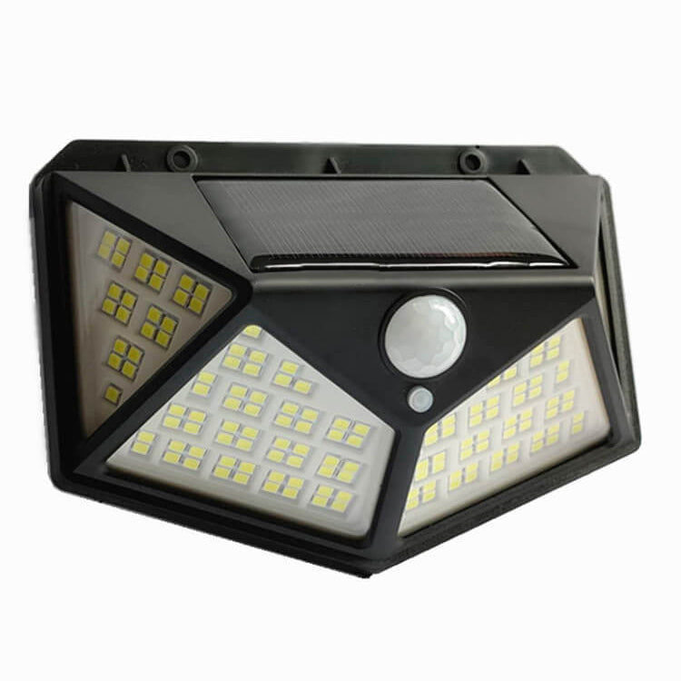 Solar Outdoor 162 LED Außen wasserdicht Körper Sensor Gartenbeleuchtung Wandlaterne Lampe | Karnz