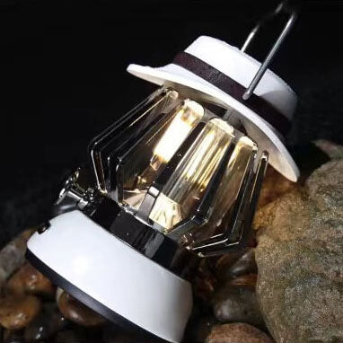 Moderne Tragbare Metalltextur Camping LED Außenbeleuchtung | Karnz
