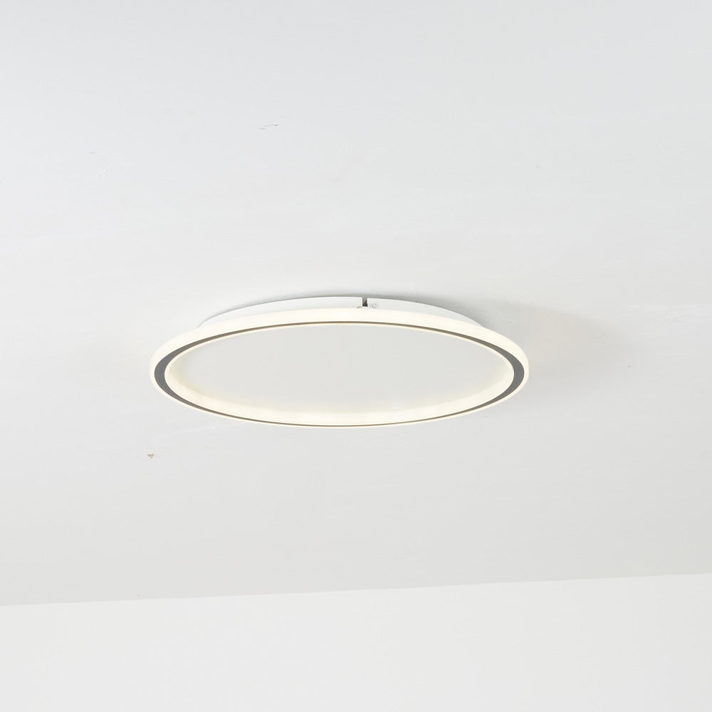 LunaNova – Moderne LED-Deckenleuchte aus Metall/Acryl für Wohn- und Schlafzimmer, ack/Weißes Design