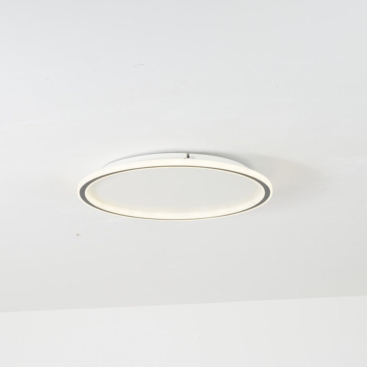 LunaNova – Moderne LED-Deckenleuchte aus Metall/Acryl für Wohn- und Schlafzimmer, ack/Weißes Design