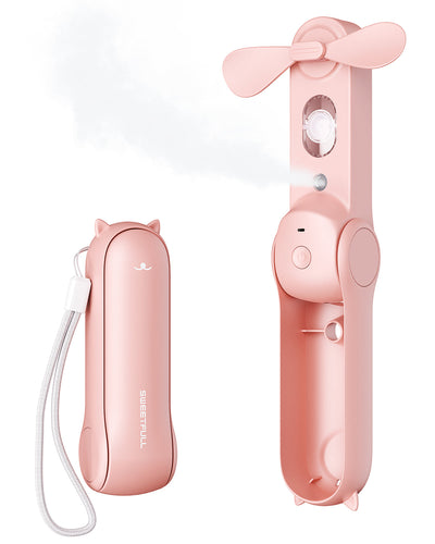 Nebelkühler Tragbar, Handheld Persönliche Sprühventilatoren | Karnz