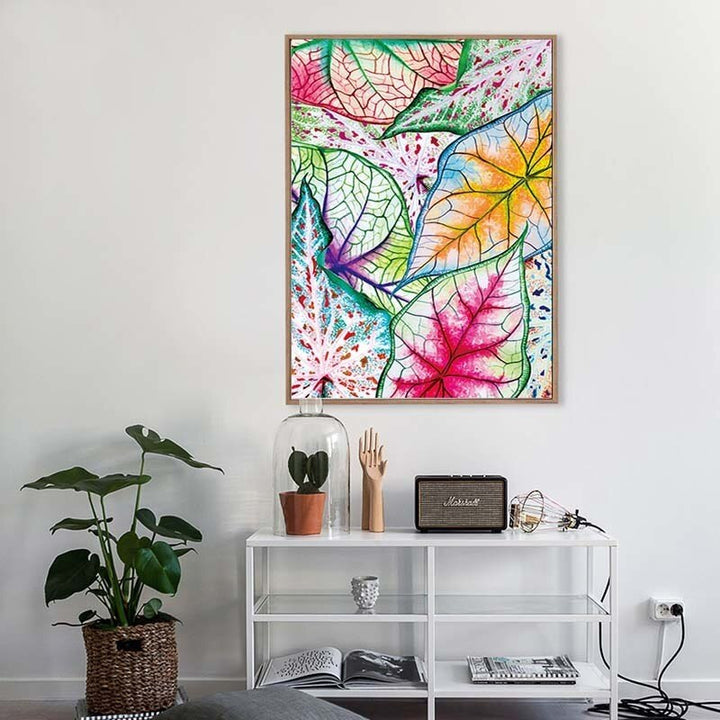 Aquarellmalerei – Malerei auf Leinwand