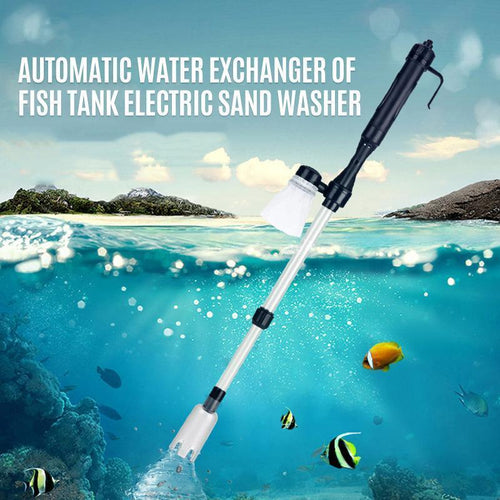 Automatischer Wasserwechsler für Aquarien elektrischer Sandreiniger | Karnz