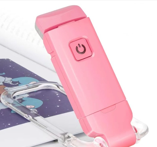 LED USB wiederaufladbare Buchleselampe Helligkeit einstellbar Augenschutz