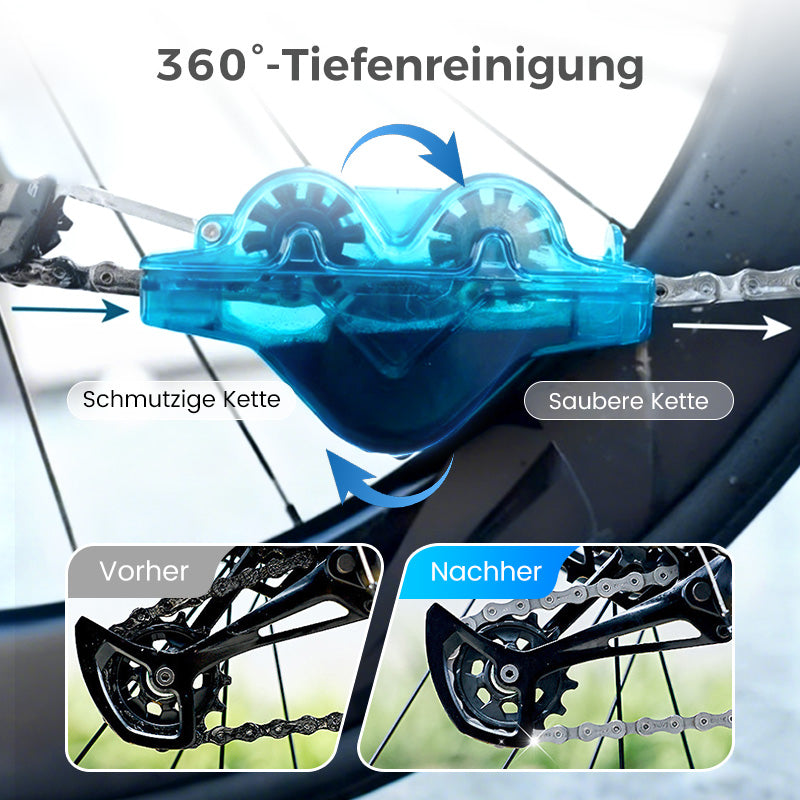 NeroGuard Kettenreiniger – Mühelose Reinigung für eine saubere und langlebige Fahrradkette | Karnz