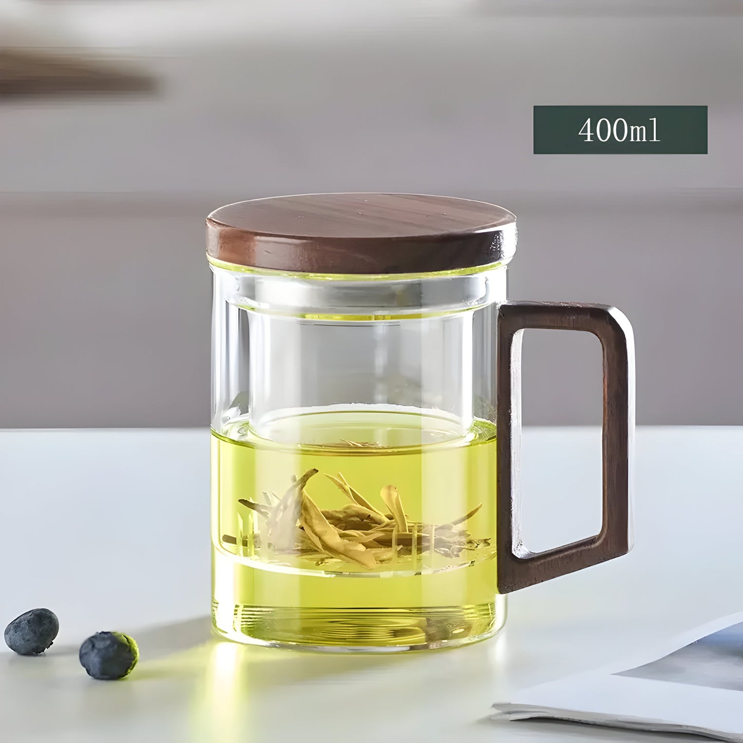 ArtisanBrew Cup – Hitzebeständige Teetasse aus Glas