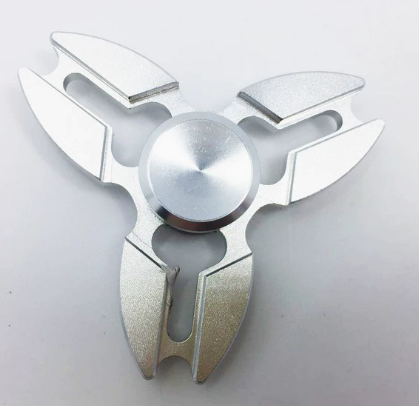Metallischer Finger-Fidget-Spinner