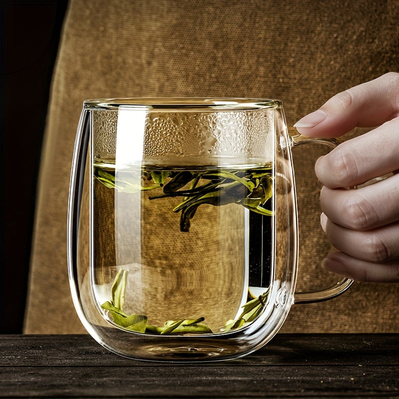 ThermoSip Doppelt Wandbecher – Borosilikatglas, hitzebeständig & elegant | Karnz
