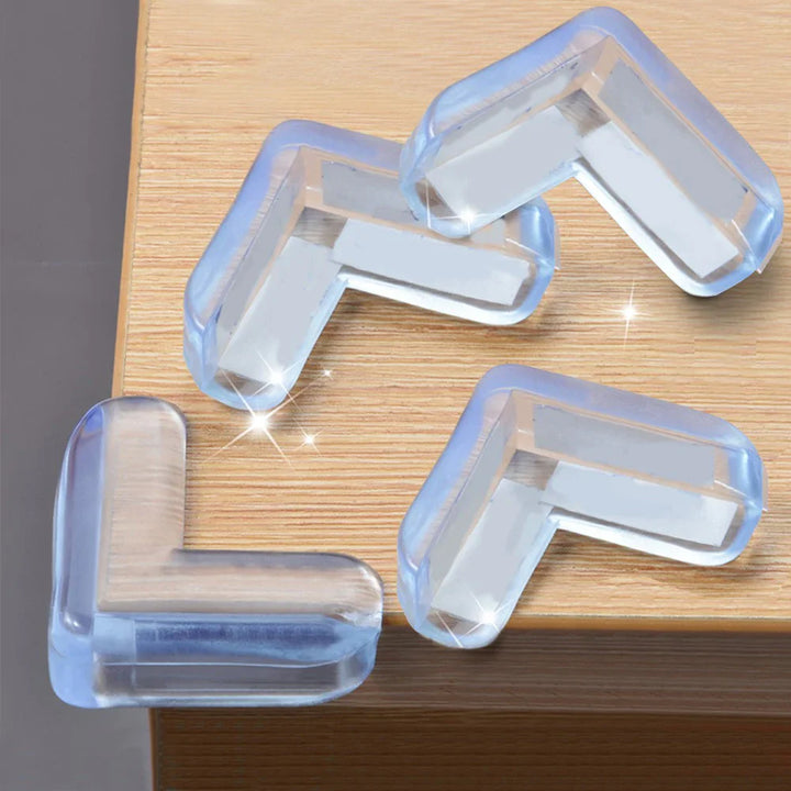 4 Stück Silikon Tisch Ecke Kante Schutz Abdeckungen Karnz