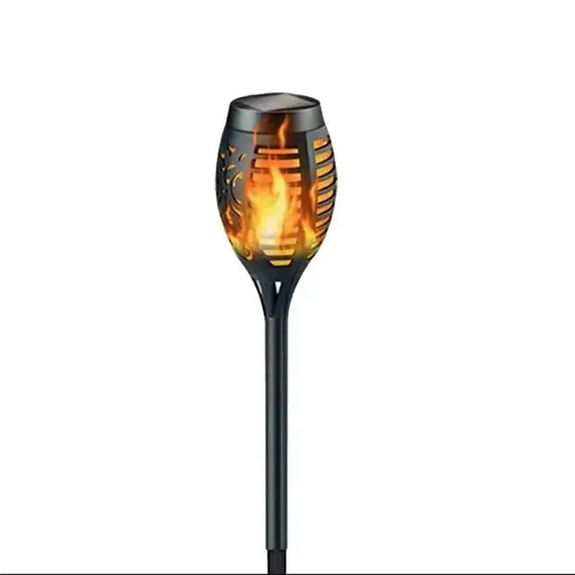 Solar Flammen-Wegeleuchten – Flackernde LED-Gartendeko