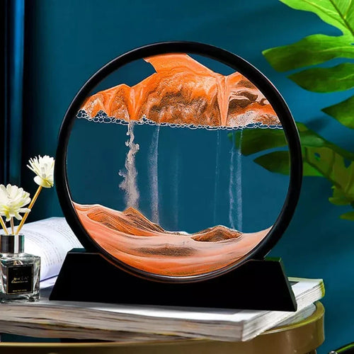 3d Dynamischer Sandkunst Flüssigkeitsbewegung Schüssel