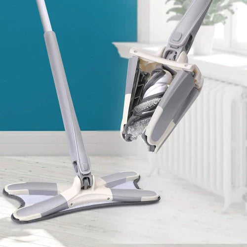 360 Grad X-Typ Selbstwringender Bodenreinigungsflachmopp Karnz