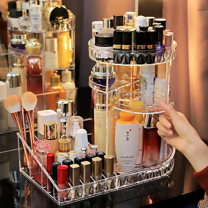 360 Rotierender Makeup Beauty Organizer Karnz