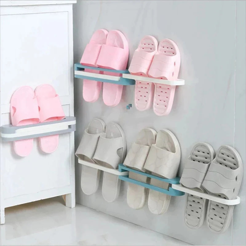 3 In 1 Badezimmer Hausschuhregal Karnz