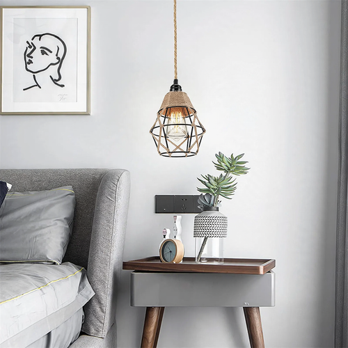 Hängeleuchte Eisen, LED, amerikanischer Stil