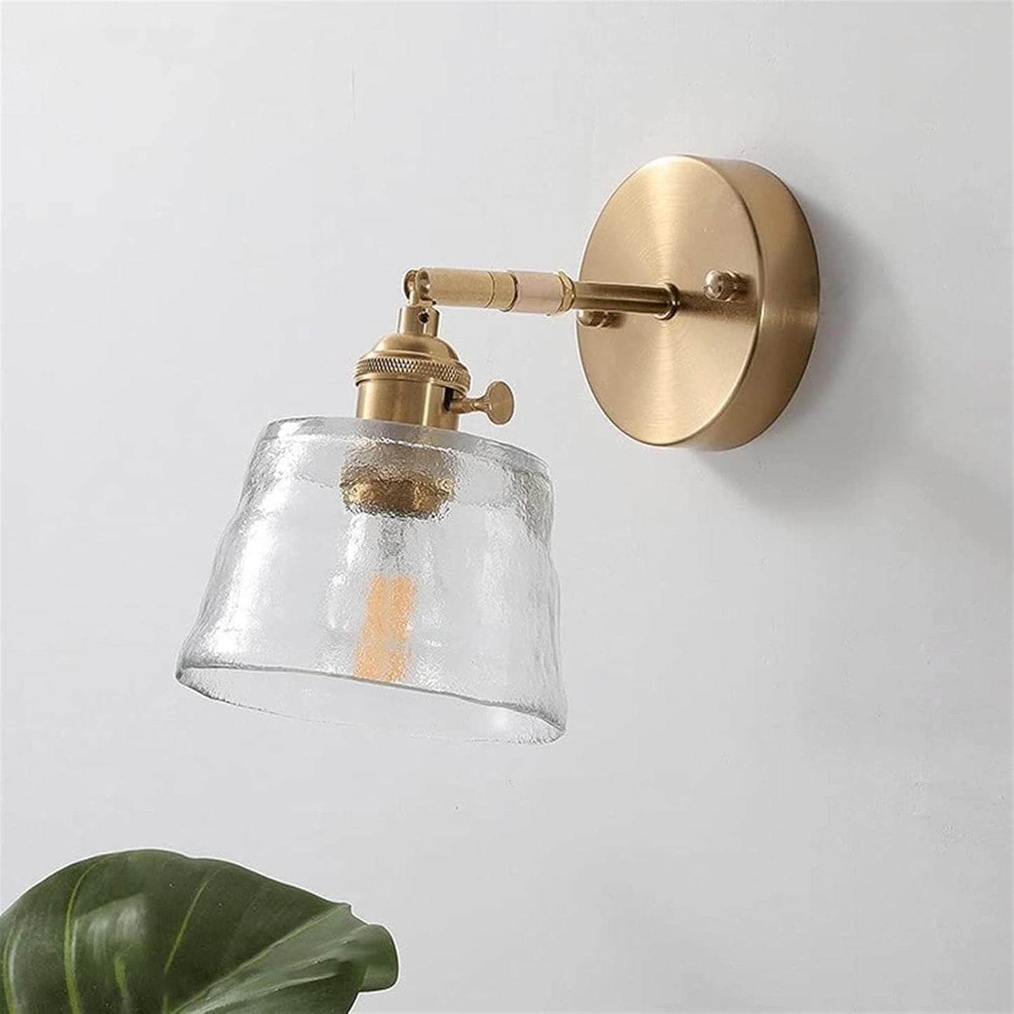 Moderne verstellbare Glas-Wandleuchte | Karnz