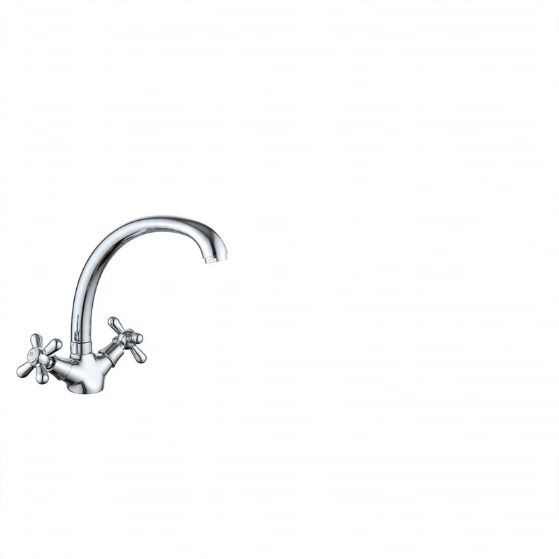 Edelstahl-Küchenarmatur mit Brausefunktion