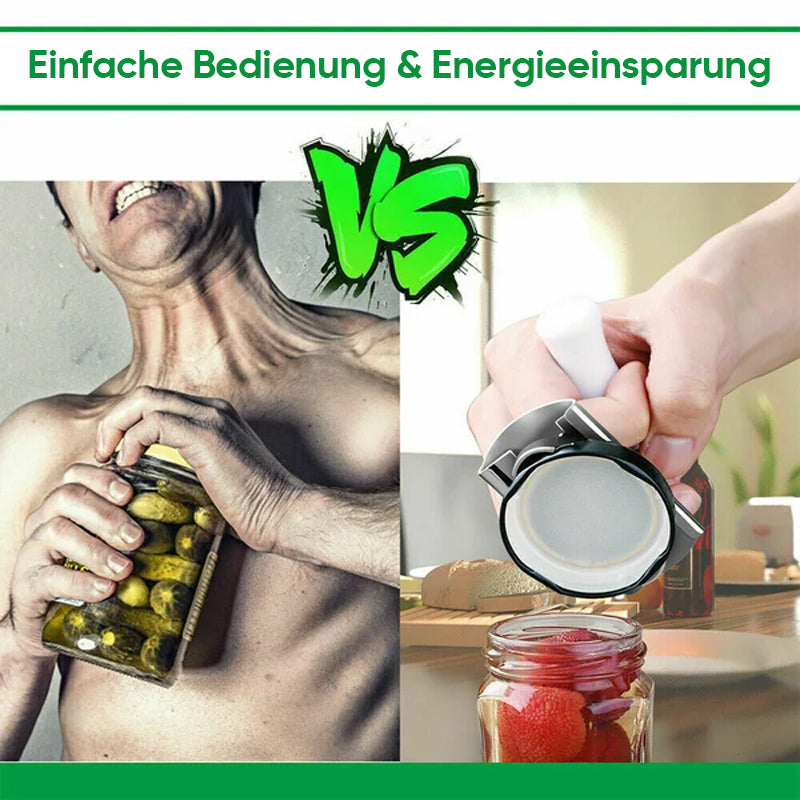 Größenverstellbarer Dosenöffner aus Edelstahl | Karnz