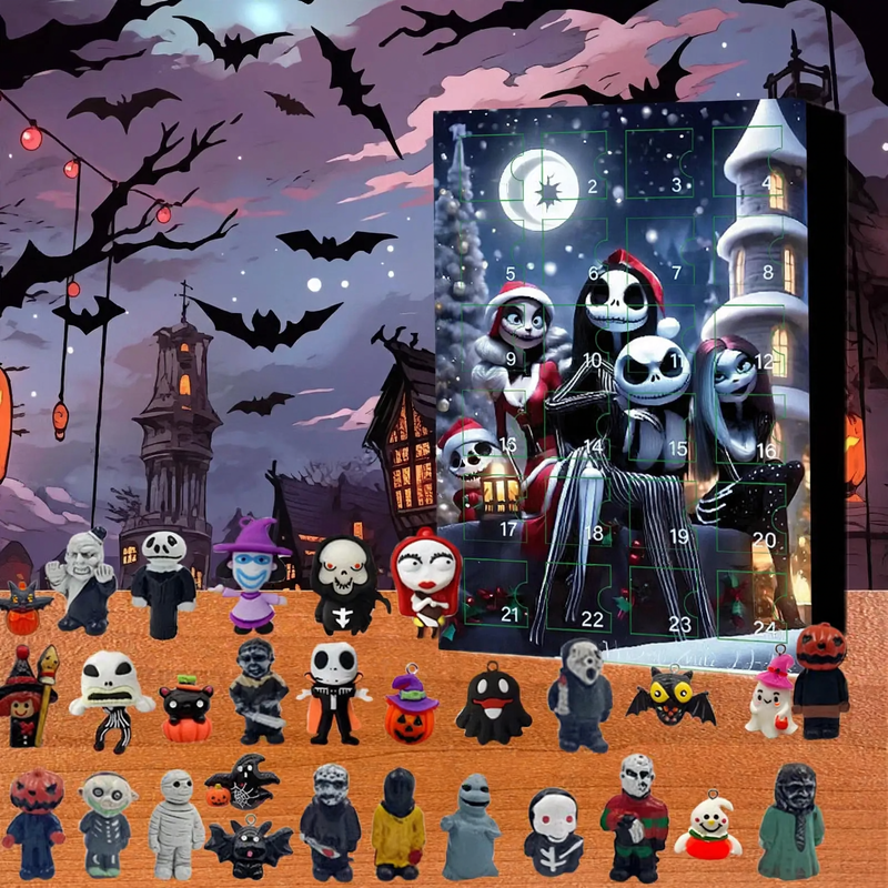 Halloween Adventskalender mit Spielzeugüberraschungen