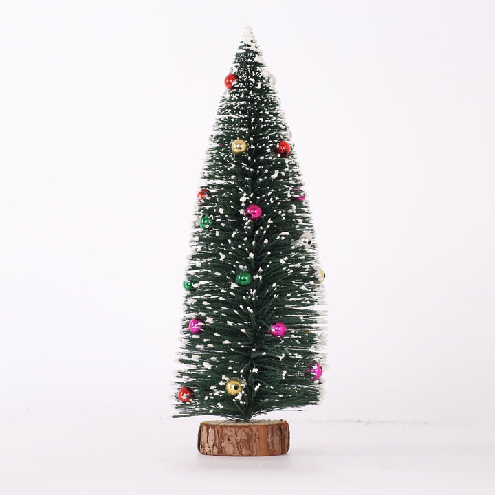 Mini-Weihnachtsbaum mit Schnee-Optik