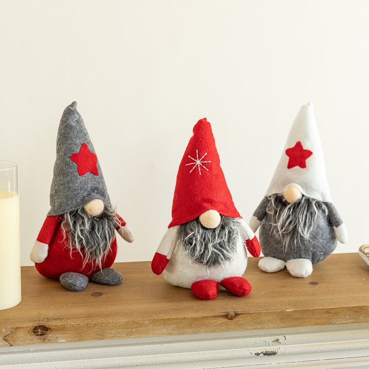 Dekorative Zwergen-Puppe für die Weihnachtszeit