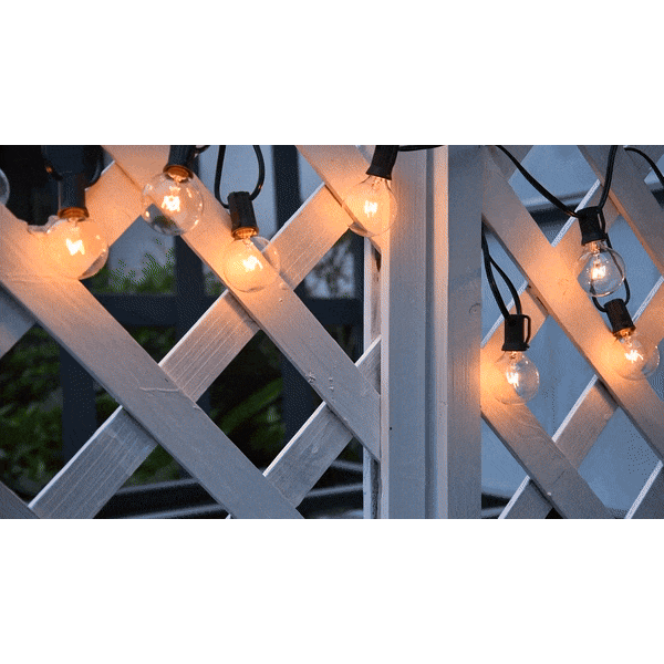 FairyFlicker Lichterketten - Luxuriöse Terrassenbeleuchtung mit wasserdichtem Schutz | Karnz