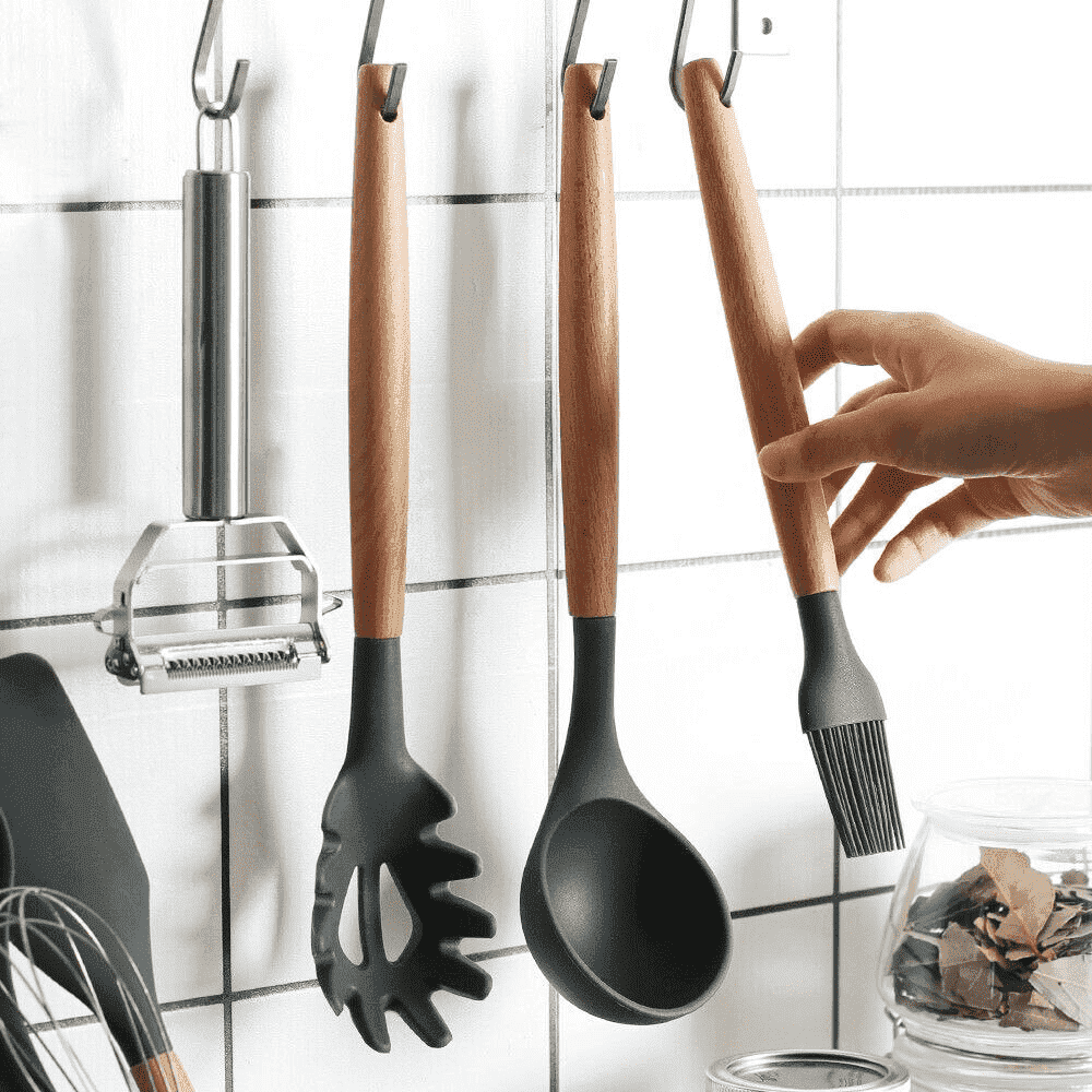 9 Stück Silikon Küchenutensilien Set | Karnz