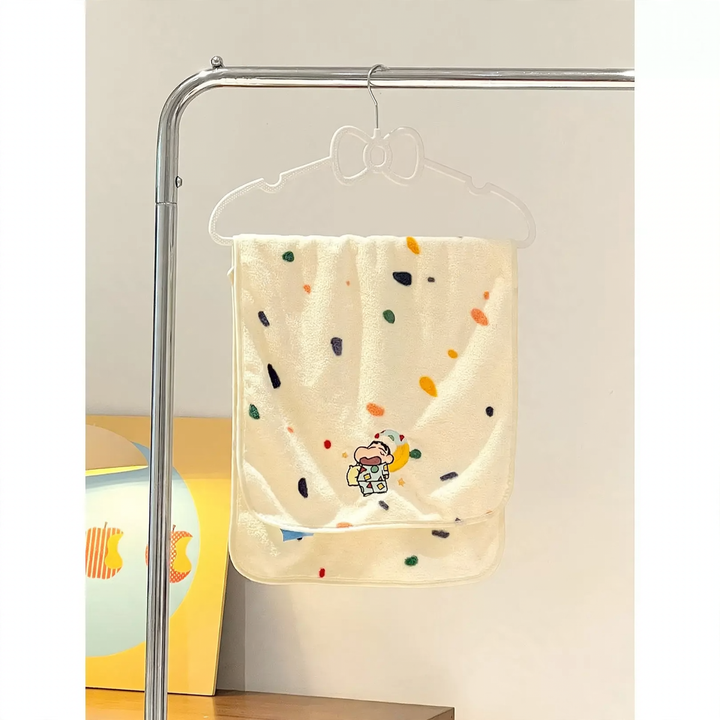 Korallenfleece-Handtuchset, 4-teilig