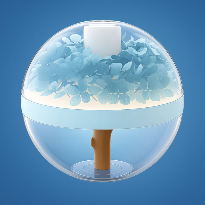 SereniGlow | Ätherische Öle Diffuser Luftbefeuchter – Ultraschall Kaltnebel – Wiederaufladbar über USB – LED Nachtlicht für Schlafzimmer & Kinderzimmer Karnz