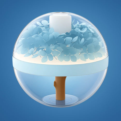 SereniGlow | Ätherische Öle Diffuser Luftbefeuchter – Ultraschall Kaltnebel – Wiederaufladbar über USB – LED Nachtlicht für Schlafzimmer & Kinderzimmer Karnz