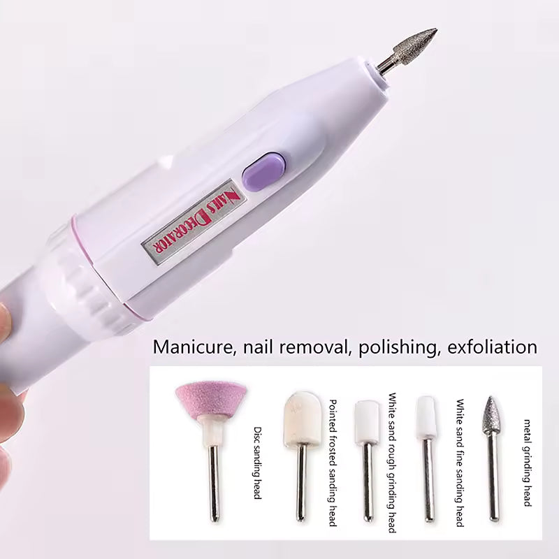 NailPro Elektrische Nagelfeile Set 2er-Pack | Karnz
