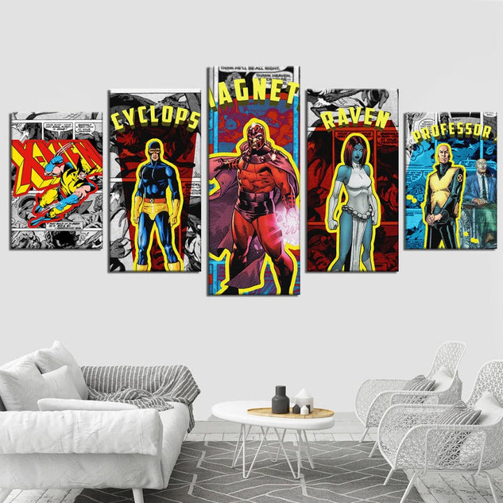 Marvel Comic Superhelden - Leinwand Wandkunst Gemälde
