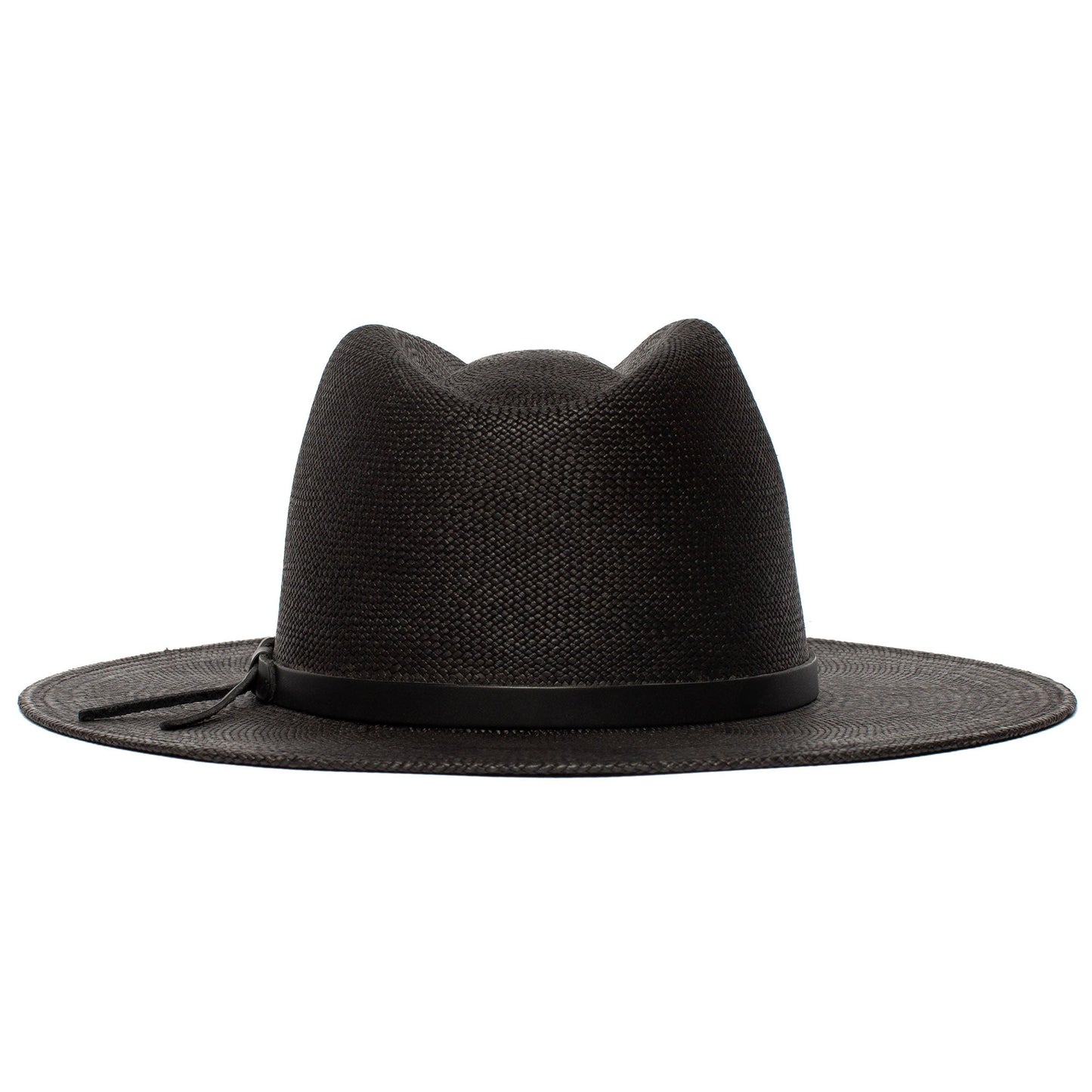 Sommerstrohhut Fedora-Schwarz | Karnz