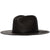 Sommerstrohhut Fedora-Schwarz | Karnz