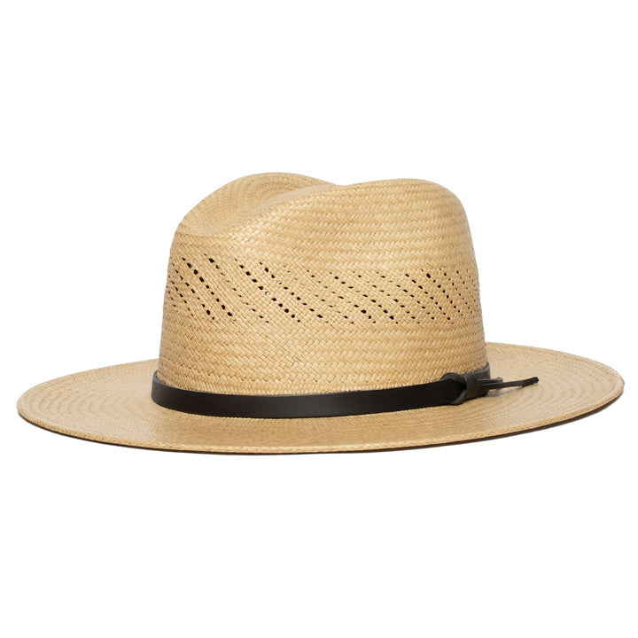 Sommerstrohhut Fedora-Schwarz | Karnz